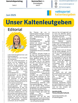 Unser Kaltenleutgeben Juni 2025