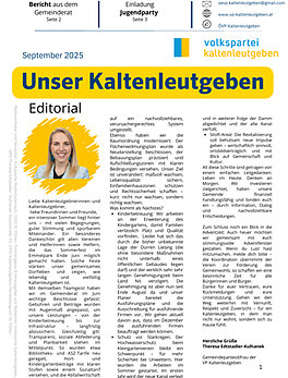 Unser Kaltenleutgeben September 2025