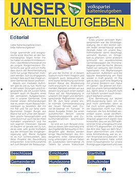 Unser Kaltenleutgeben Sommer 2020
