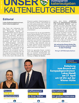 Unser Kaltenleutgeben April 2019